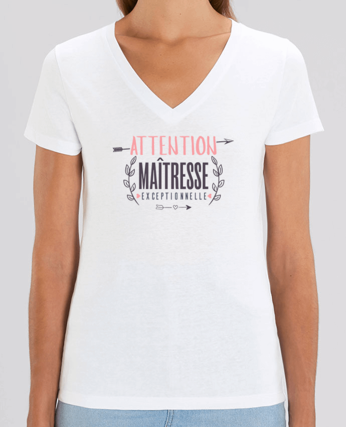 Tee-shirt femme Attention maîtresse exceptionnelle Par  tunetoo