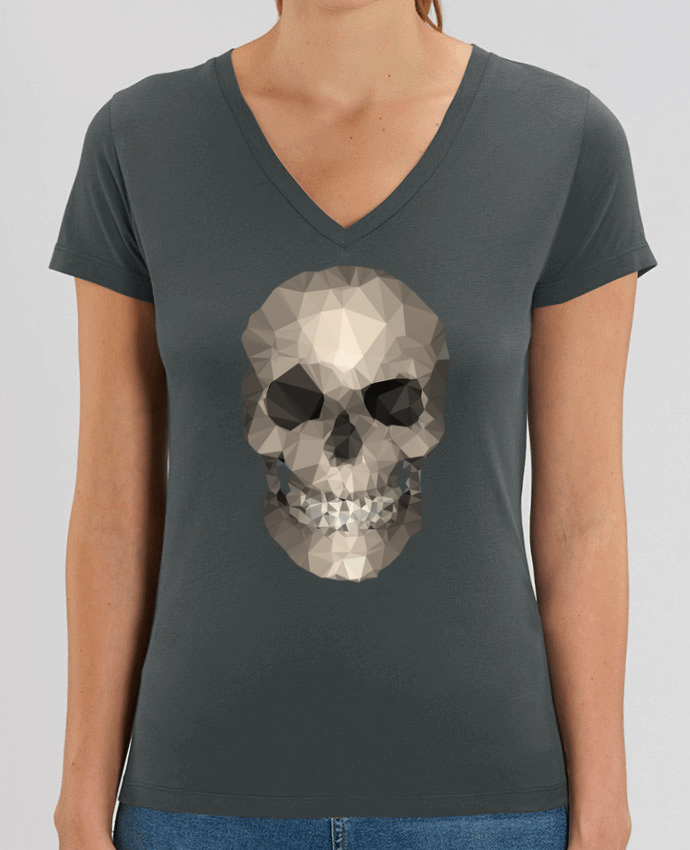 Tee-shirt femme Polygons skull Par  justsayin