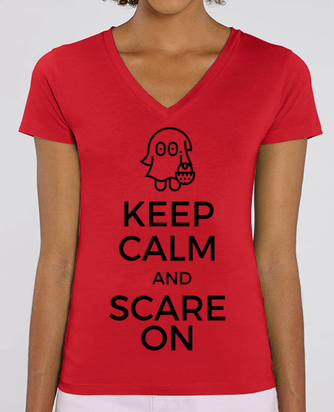 Tee-shirt femme Keep Calm and Scare on little Ghost Par  tunetoo
