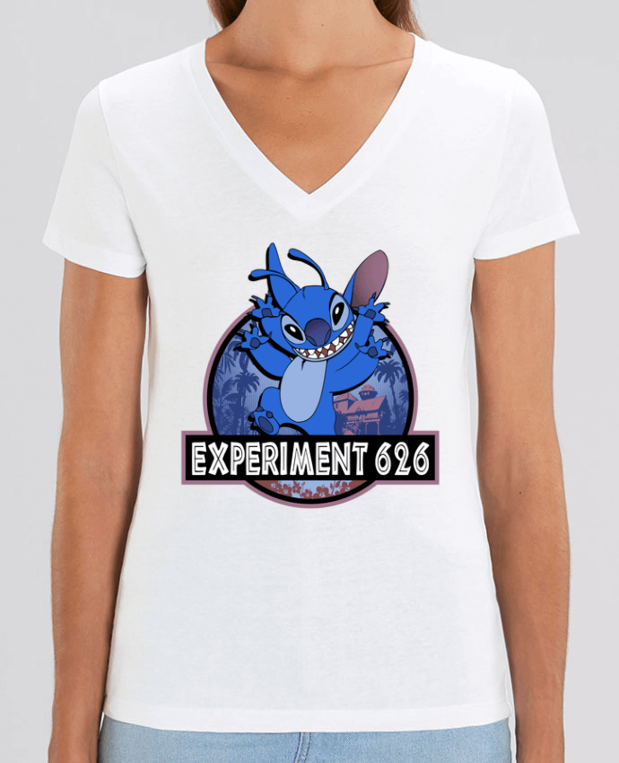 Camiseta Mujer Cuello V Stella EVOKER Experiment 626 Par  Kempo24