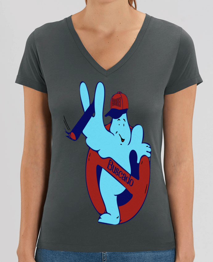 Tee-shirt femme Buscado blue Par  David