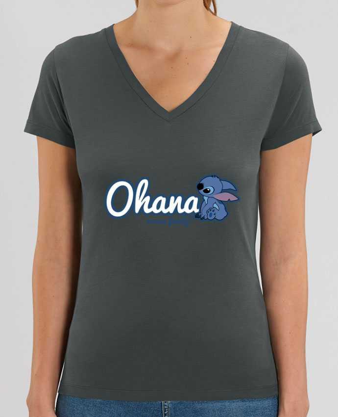Tee-shirt femme Ohana means family Par  Kempo24