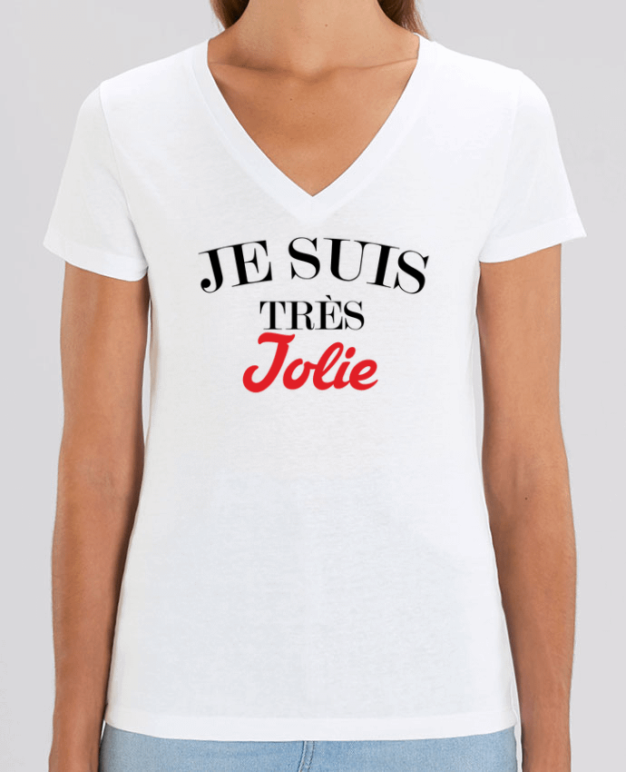 Tee-shirt femme Je suis très jolie Par  tunetoo