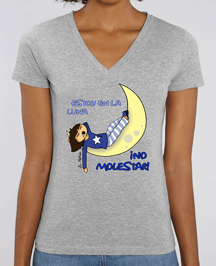 Tee-shirt femme No molestar Par  lunática