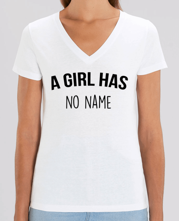 Camiseta Mujer Cuello V Stella EVOKER A girl has no name Par  Bichette