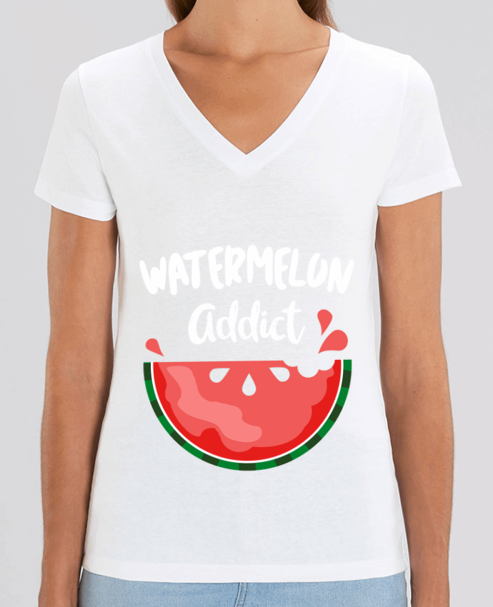 Tee-shirt femme Watermelon addict Par  Bichette