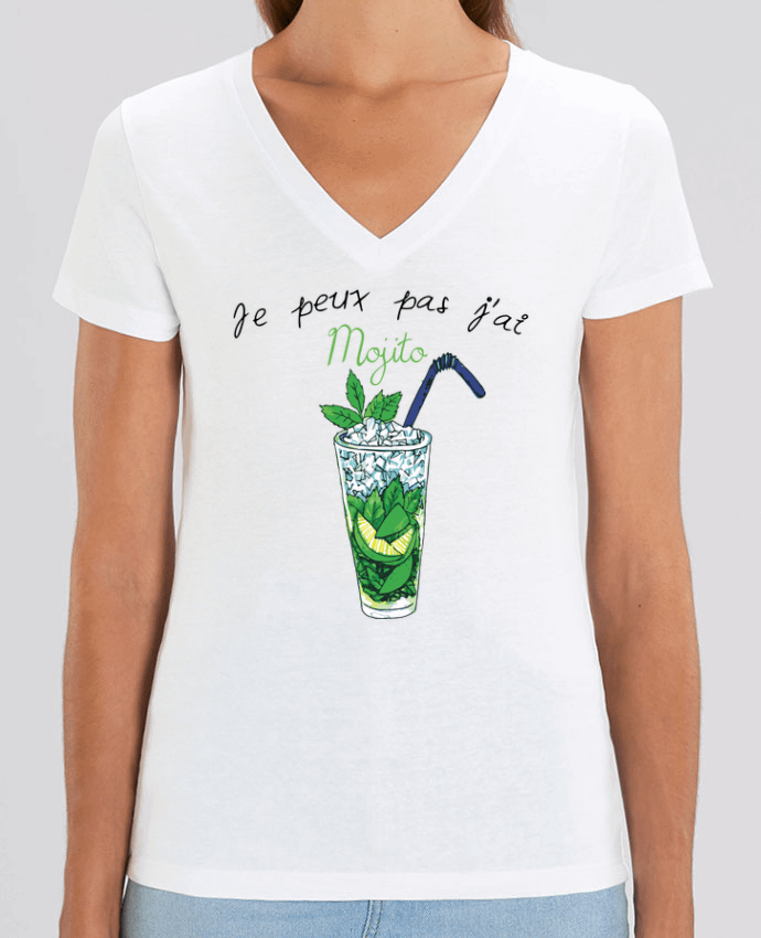 Tee-shirt femme Je peux pas j'ai Mojito Par  tunetoo