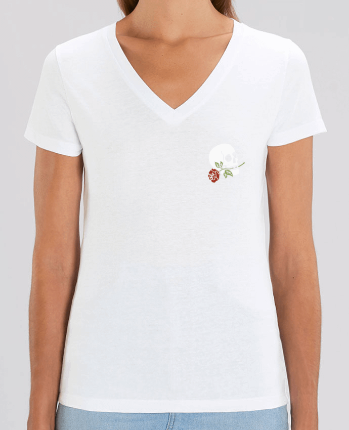 Tee-shirt femme Skull flower Par  Ruuud
