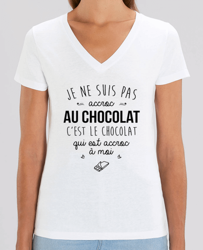 Tee-shirt femme choco addict Par  DesignMe
