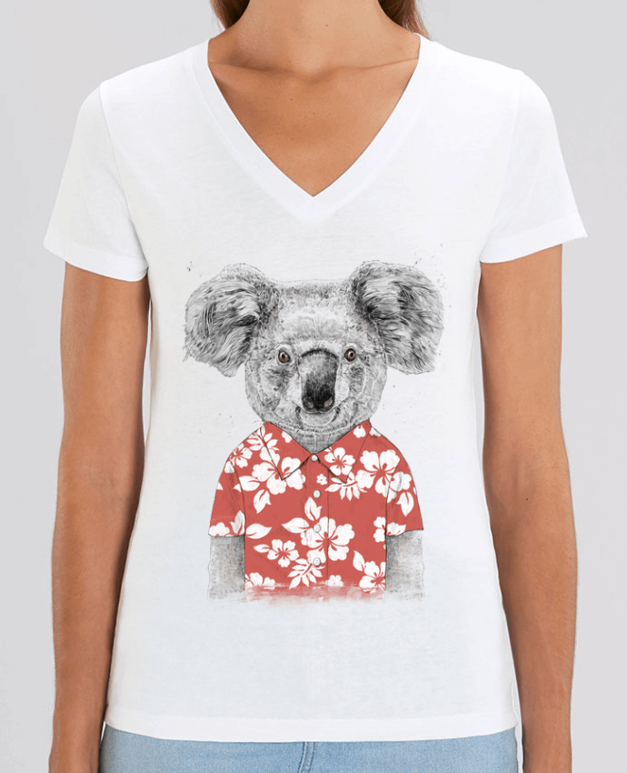 Tee-shirt femme Summer koala Par  Balàzs Solti