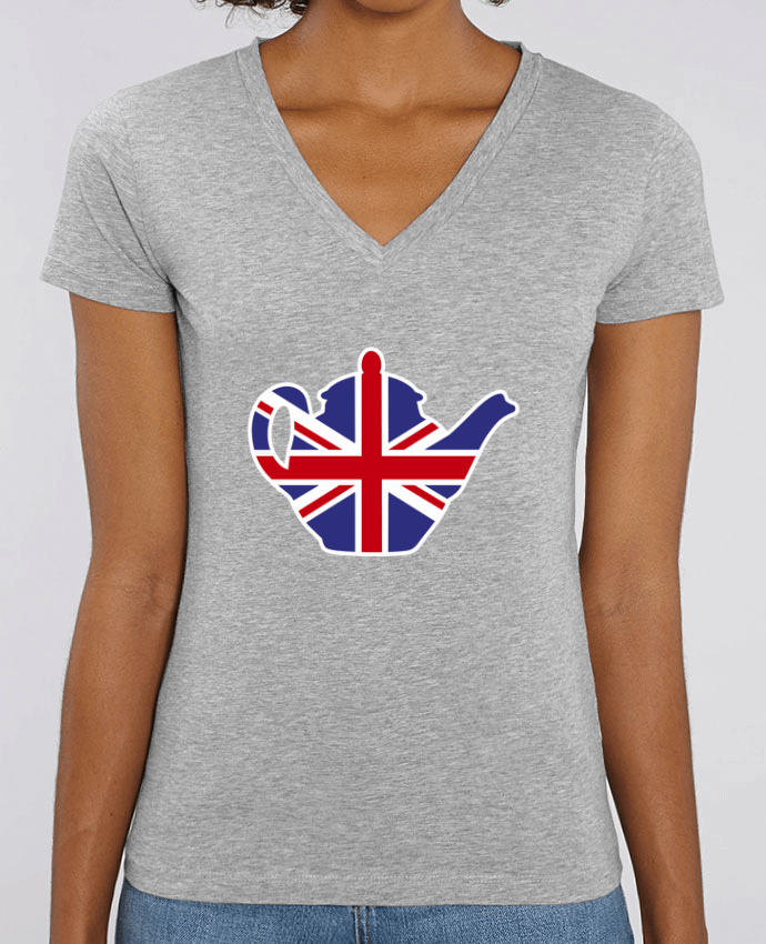 Tee-shirt femme British tea pot Par  LaundryFactory