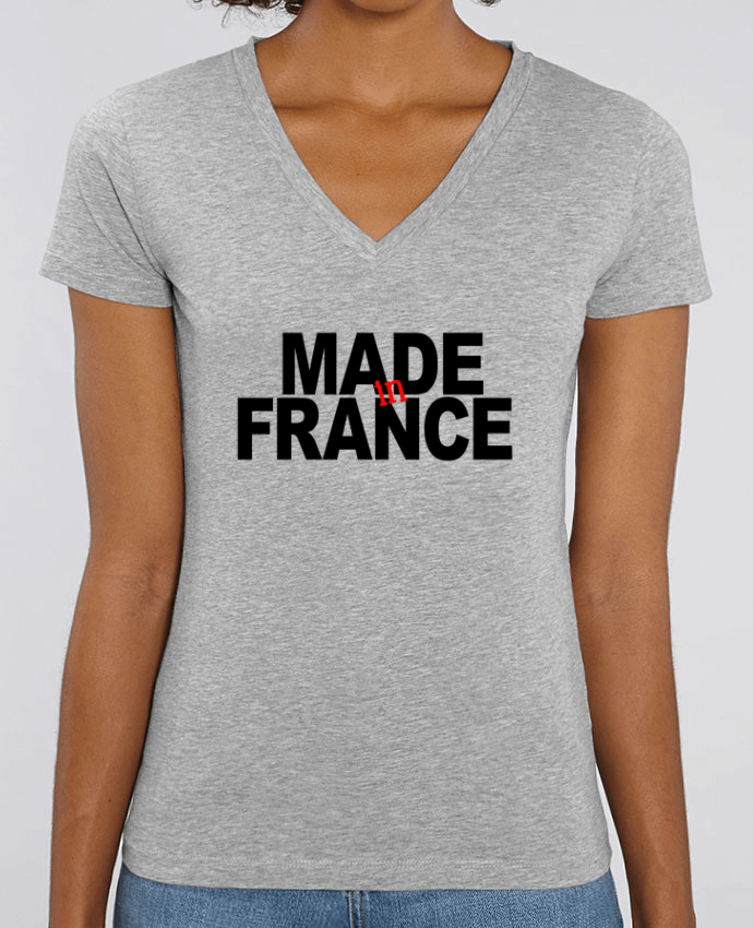Women V-Neck T-shirt Stella Evoker MADE IN FRANCE Par  31 mars 2018