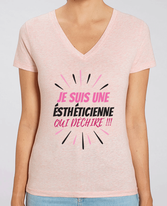 Tee-shirt femme estheticienne Par  DesignMe