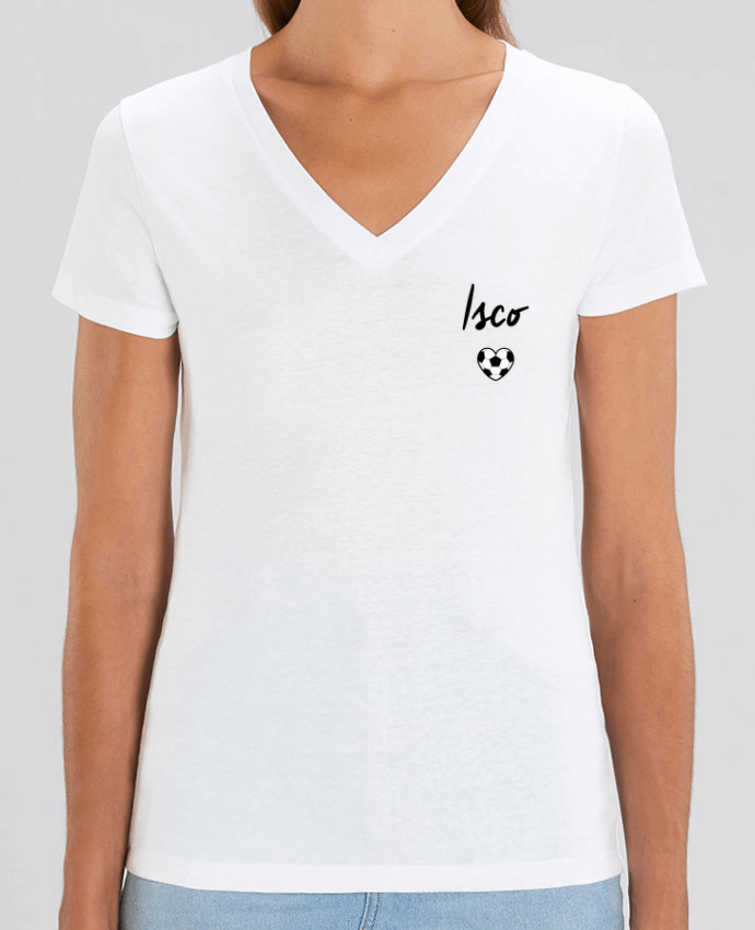 Women V-Neck T-shirt Stella Evoker Isco light Par  tunetoo