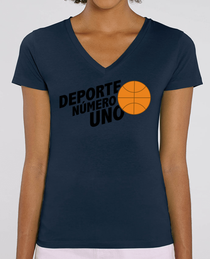 Tee-shirt femme Deporte Número Uno Basketball Par  tunetoo