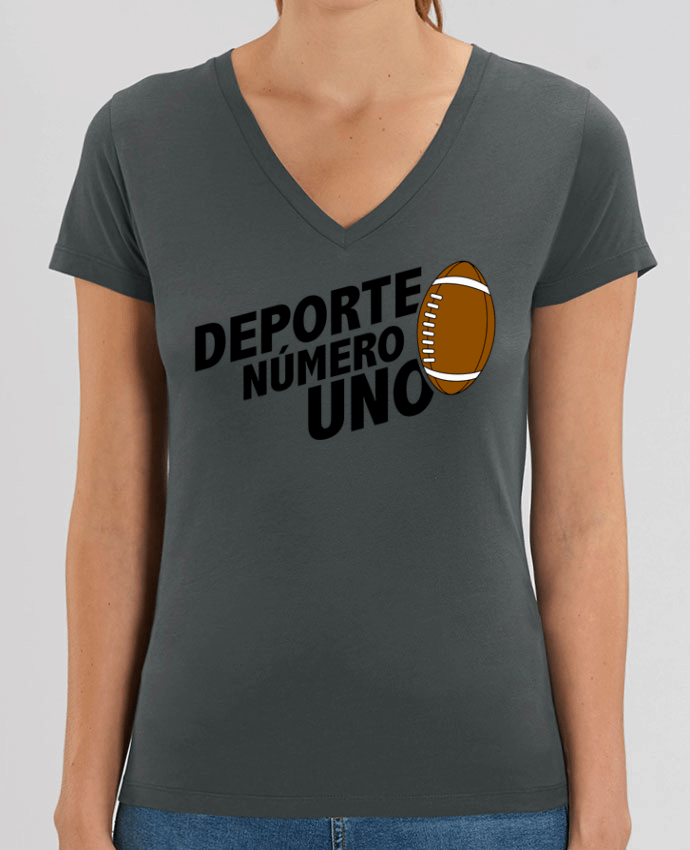 Tee-shirt femme Deporte Número Uno Rugby Par  tunetoo