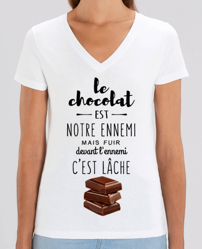 Tee-shirt femme chocolat Par  DesignMe