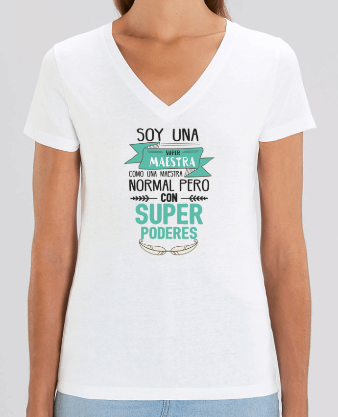 Tee-shirt femme Super maestra Par  tunetoo