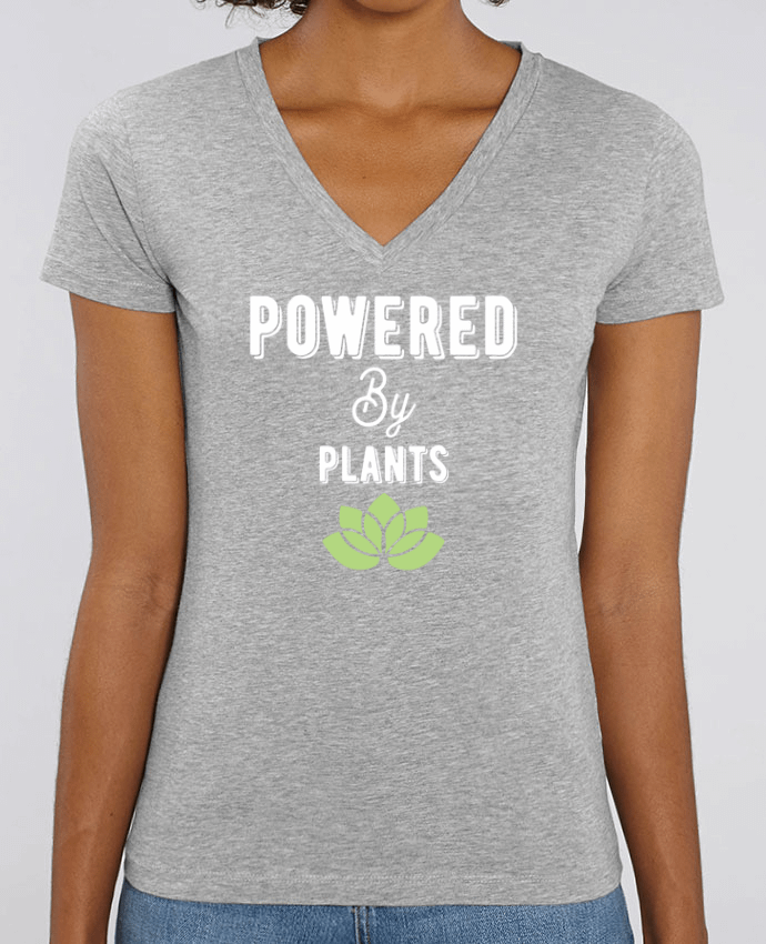 Tee-shirt femme Powered by plants Par  Original t-shirt