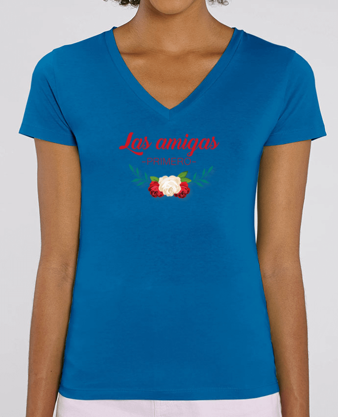 Tee-shirt femme Las amigas primero Par  tunetoo