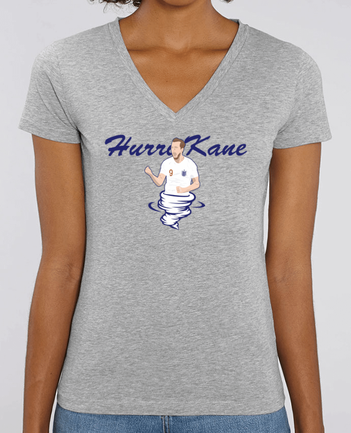 Women V-Neck T-shirt Stella Evoker Harry Kane Nickname Par  tunetoo