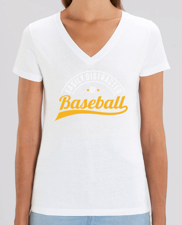 Tee-shirt femme Distracted by Baseball Par  Original t-shirt