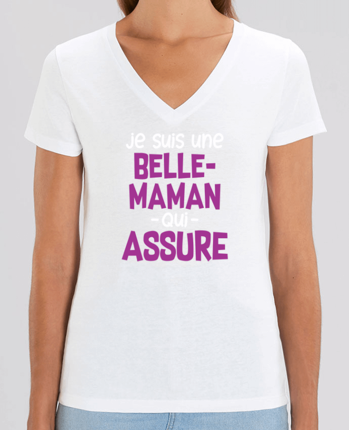 Tee-shirt femme Belle-maman qui assure Par  Original t-shirt
