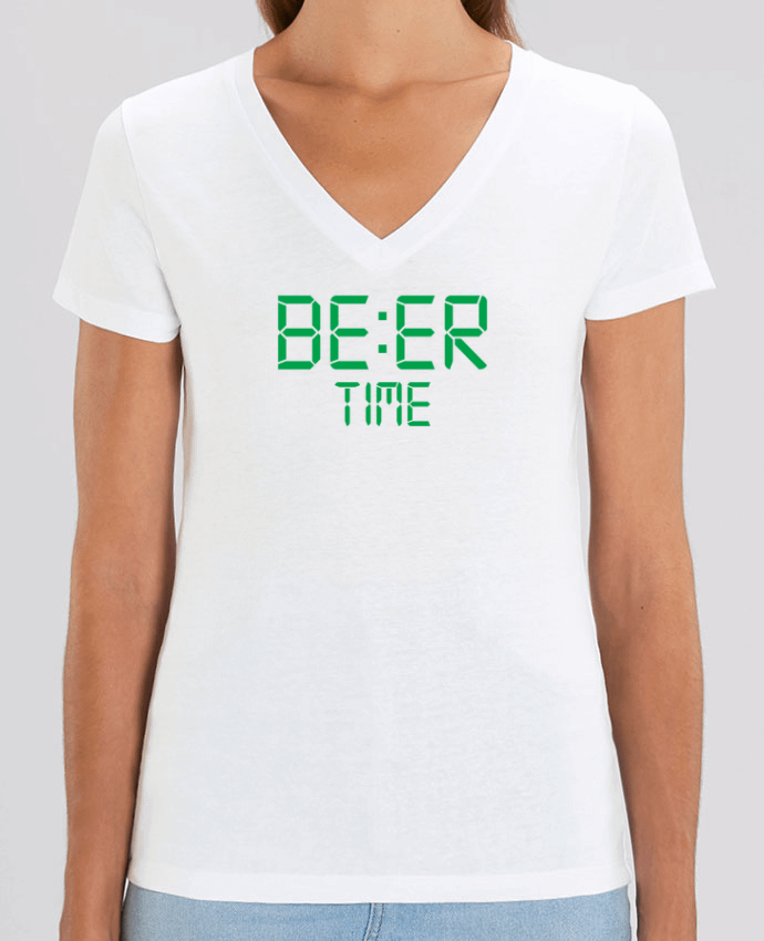 Tee-shirt femme Beer time Par  tunetoo