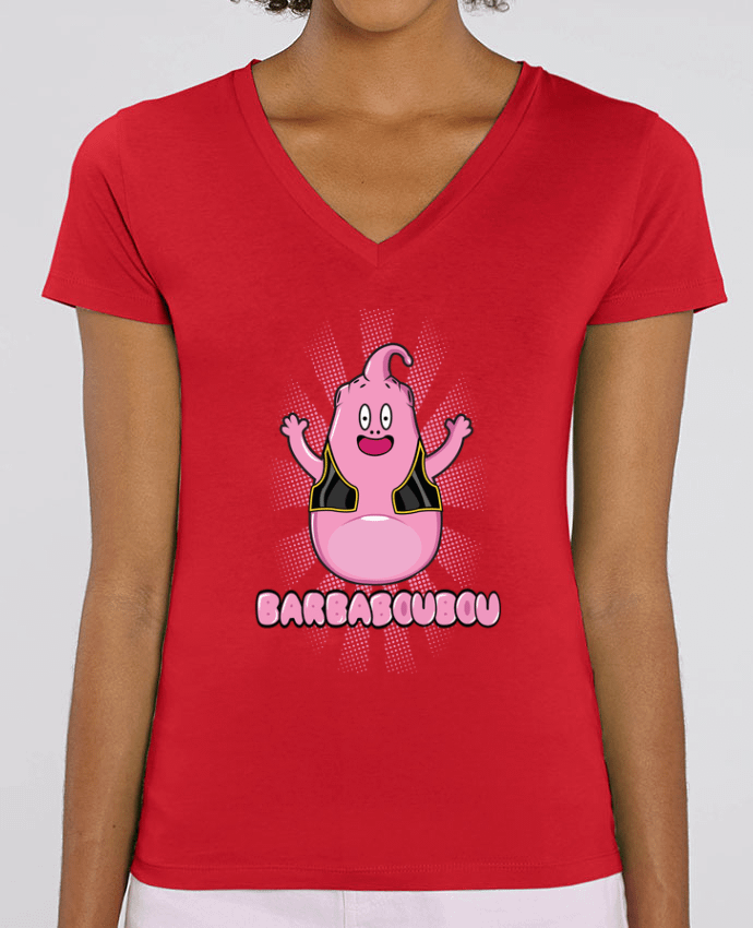 Women V-Neck T-shirt Stella Evoker BARBABOUBOU Par  PTIT MYTHO