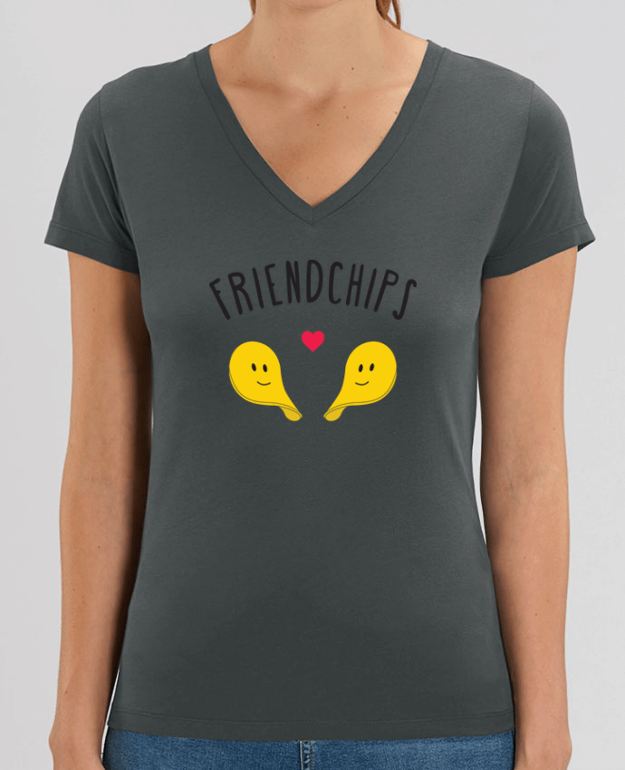 Tee-shirt femme Friendchips Par  tunetoo