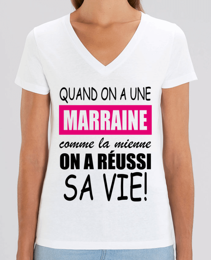 Tee-shirt femme quand on a une marraine comme la mienne Par  Milie