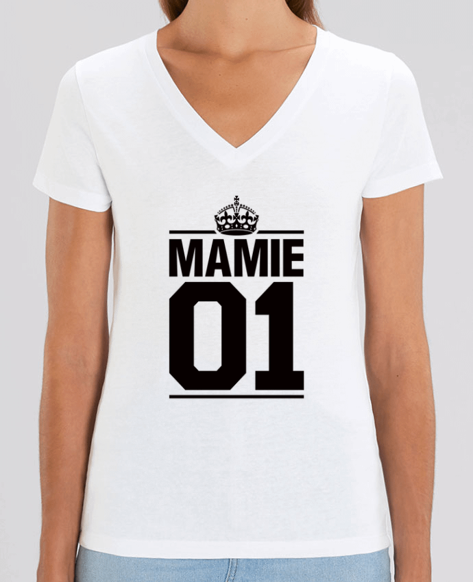 Tee-shirt femme Mamie 01 Par  Freeyourshirt.com