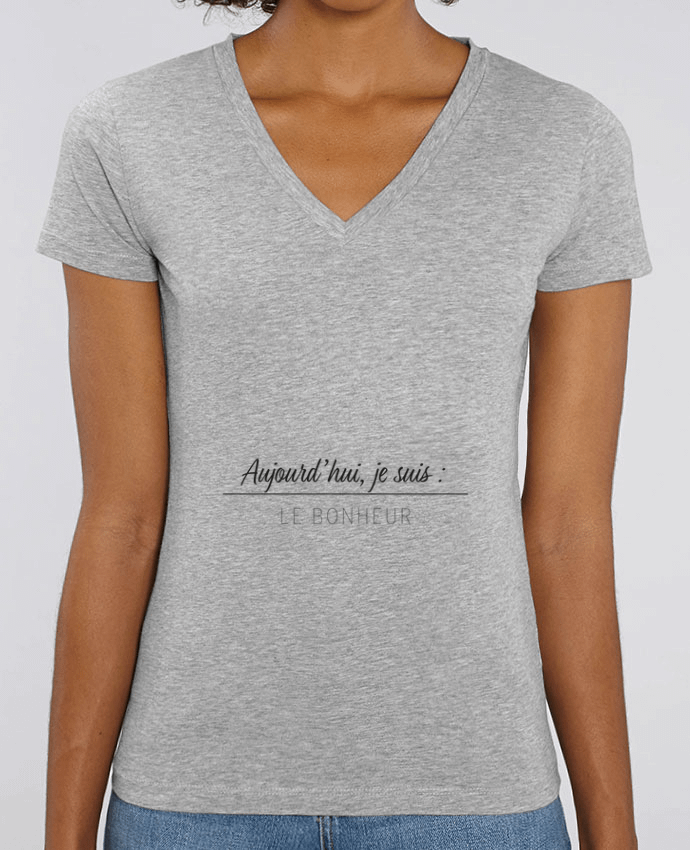 Tee-shirt femme Le bonheur Par  Mea Images