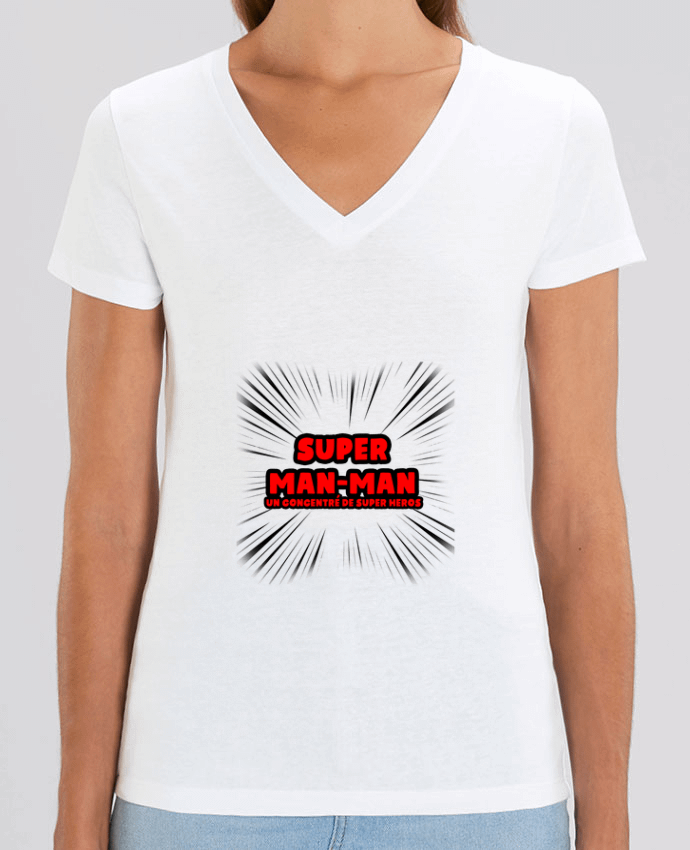Tee-shirt femme Super Man-Man Par  lip