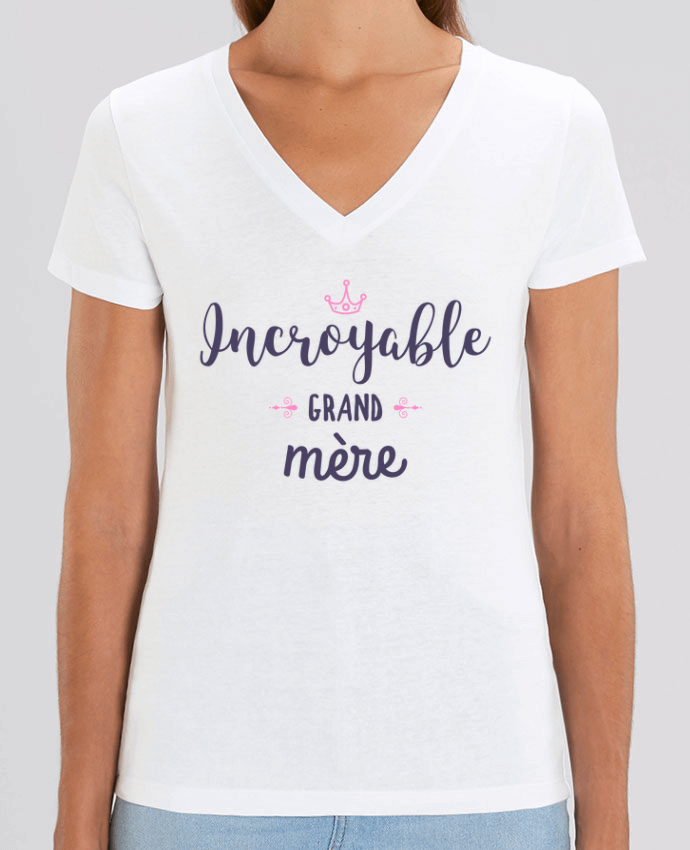 Tee-shirt femme Incroyable grand-mère Par  tunetoo