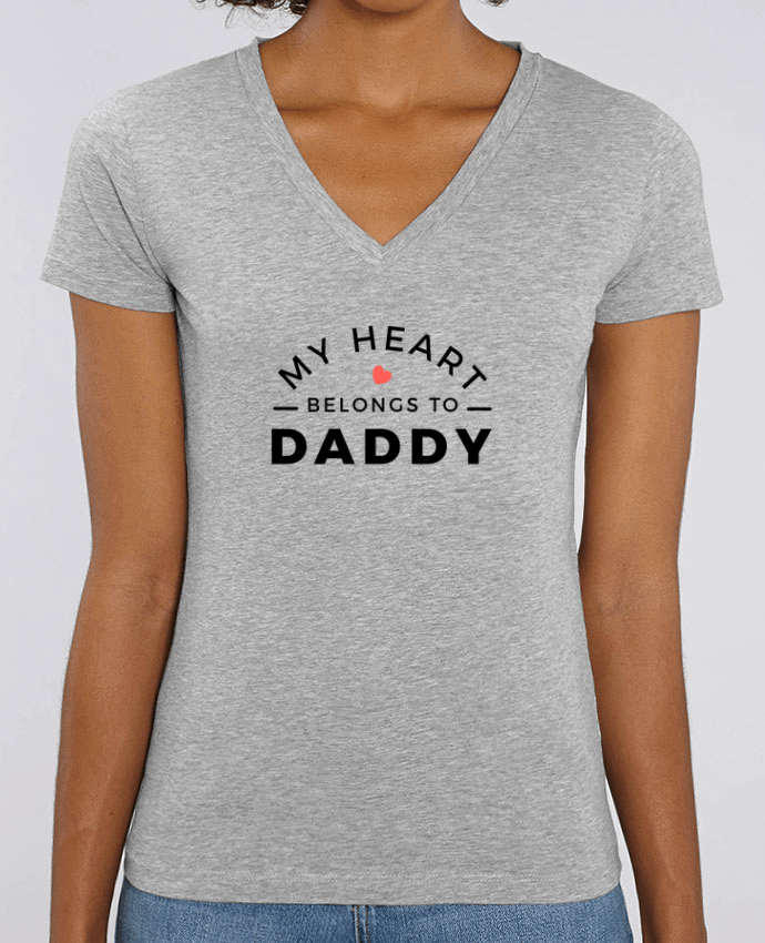 Tee-shirt femme My heart belongs to daddy Par  Nana