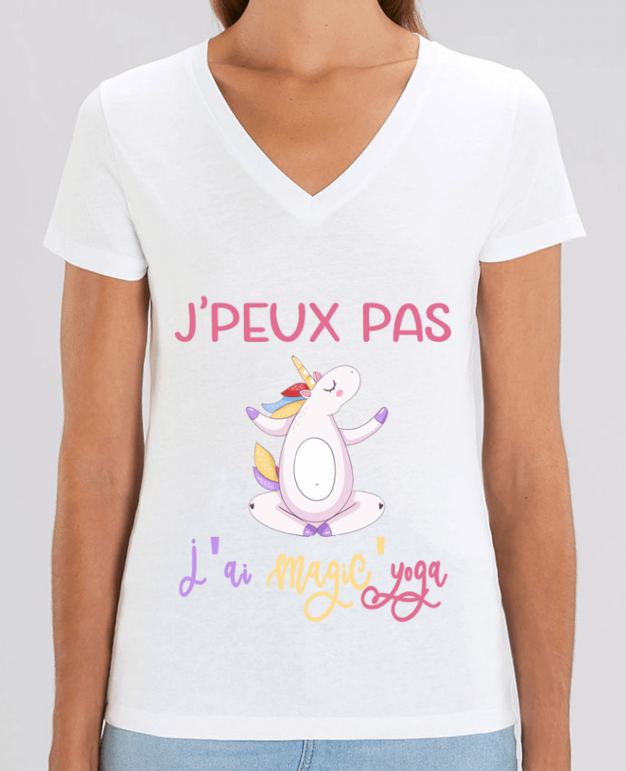 Tee-shirt femme J'peux pas j'ai magic' yoga Par  A.L.I.