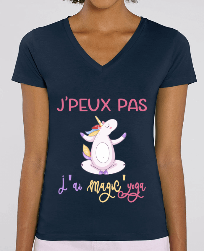 Tee-shirt femme J'peux pas j'ai magic' yoga Par  A.L.I.