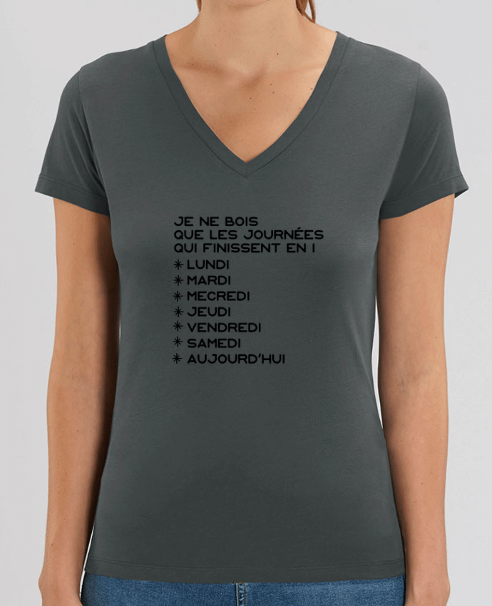 Tee-shirt femme Les journées en i cadeau Par  Original t-shirt