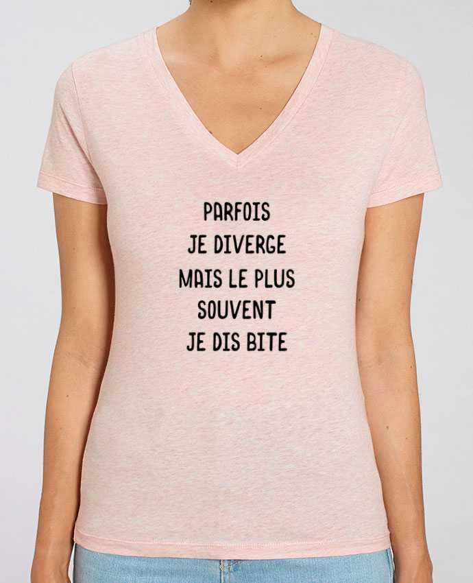 Tee-shirt femme Parfois je diverge cadeau Par  Original t-shirt