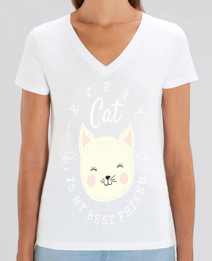 Tee-shirt femme every cat is my best friend Par  livelongdesign