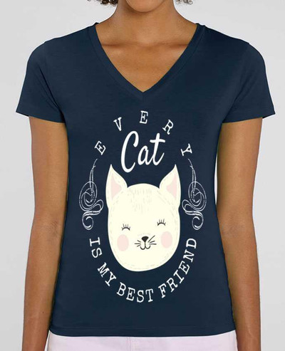 Tee-shirt femme every cat is my best friend Par  livelongdesign