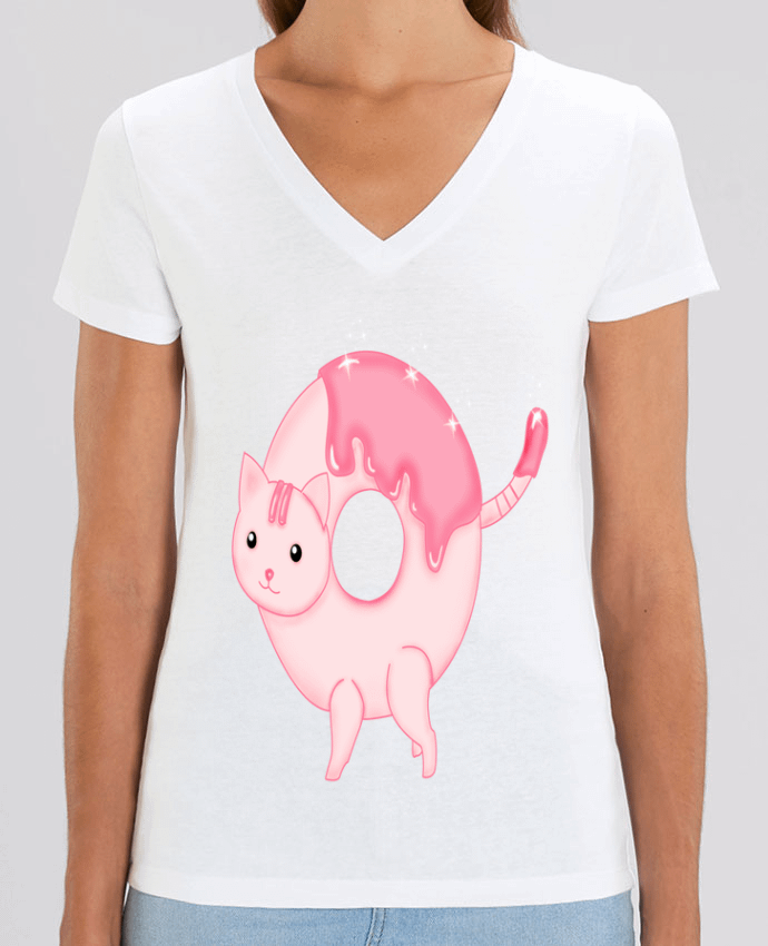 Tee-shirt femme Tasty Donut Cat Par  Thesoulofthedevil