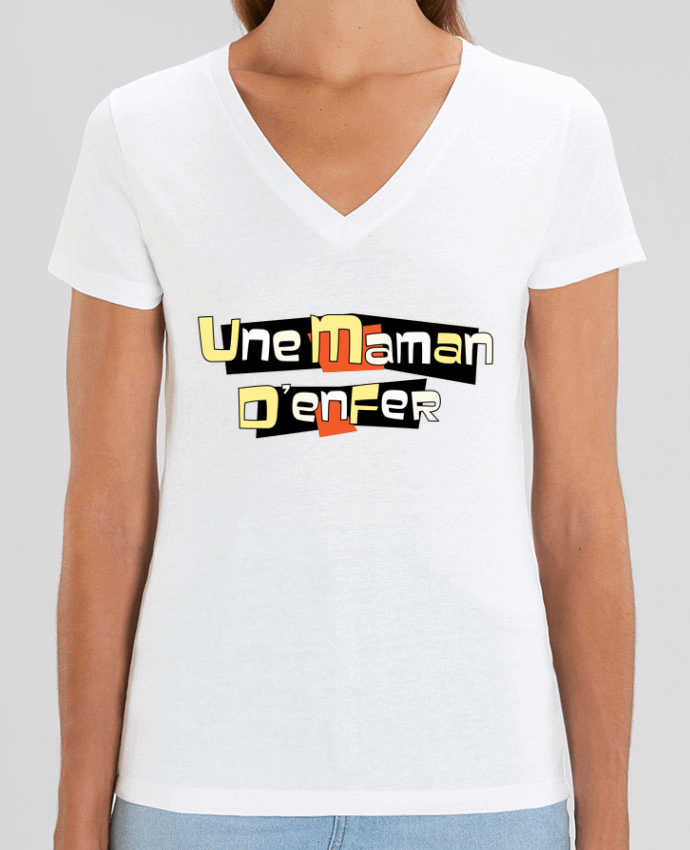 Tee-shirt femme Une maman d'enfer Par  tunetoo