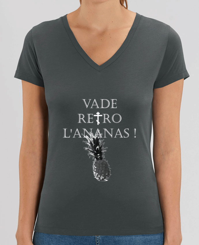 Tee-shirt femme VADE RETRO L'ANANAS Par  Ween