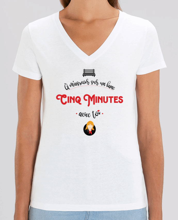 Tee-shirt femme RENAUD 5 MINUTES AVEC TOI Par  PTIT MYTHO