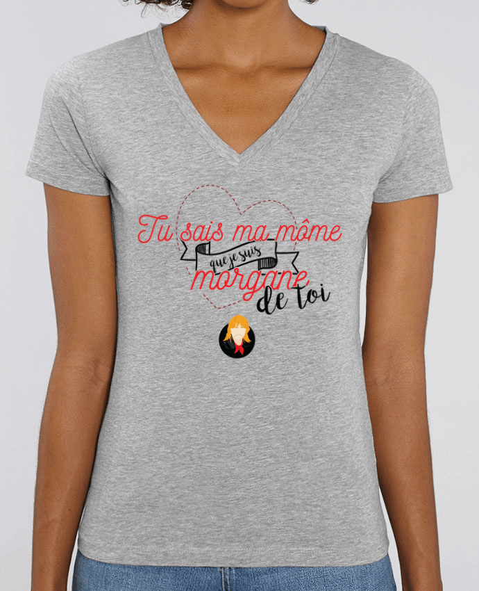 Women V-Neck T-shirt Stella Evoker RENAUD MORGANE DE TOI Par  PTIT MYTHO