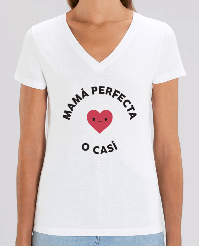 Tee-shirt femme Mama perfecta o casi Par  tunetoo