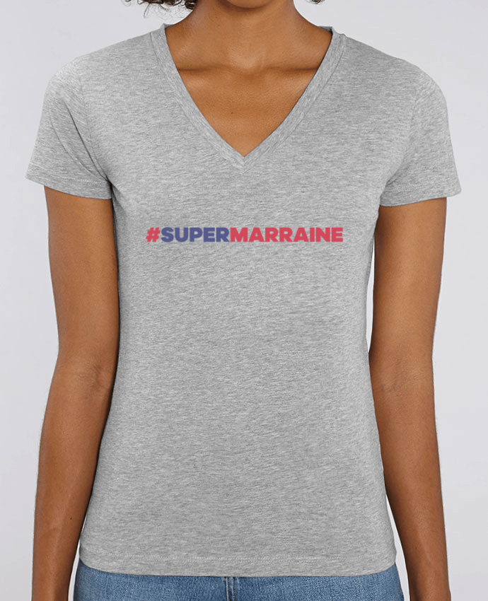 Tee-shirt femme #Supermarraine Par  tunetoo