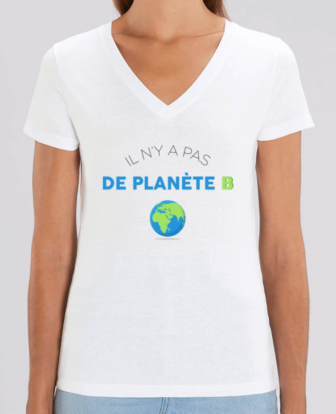 Tee-shirt femme Il n'y pas de planète B Par  tunetoo